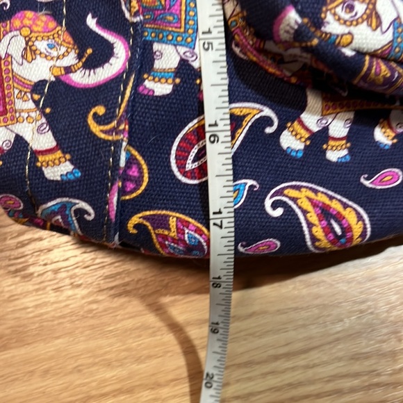 One shoulder Backpack carryall elephant print - Picture 10 of 14